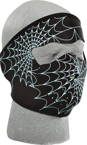 Full Face Mask (glow In The Da K Spiderweb)