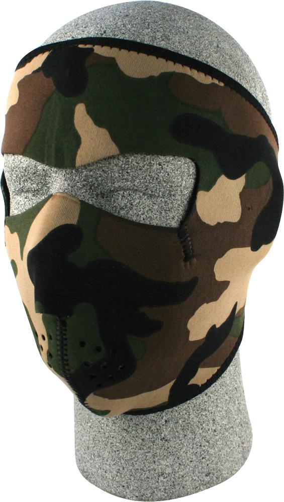 Full Face Mask (woodland Camo)