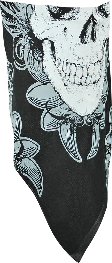 3-in-1 Headband System Bcf (ornate Skull Grey)