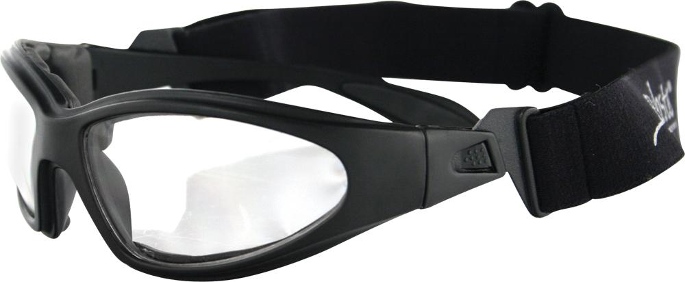 Gxr Sunglasses Black W/Clear Lens