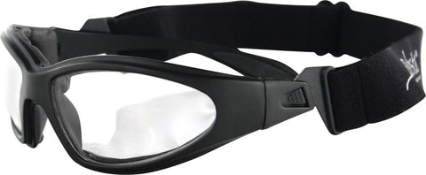 Gxr Sunglasses Black W/Clear Lens