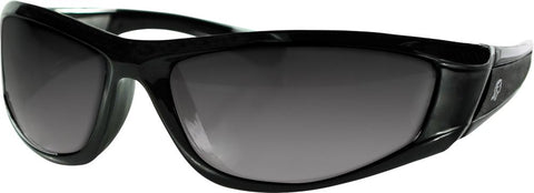 Iowa Sunglass Blk Smk Lenses