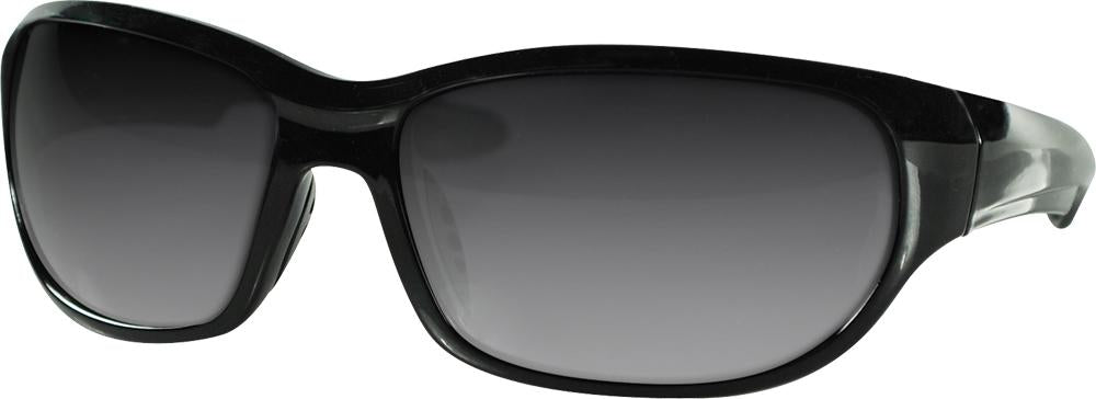 New Jersey Sunglass Smk Lens M Atte Blk Frame