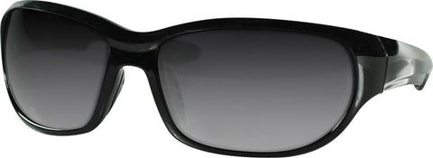 New Jersey Sunglass Smk Lens M Atte Blk Frame
