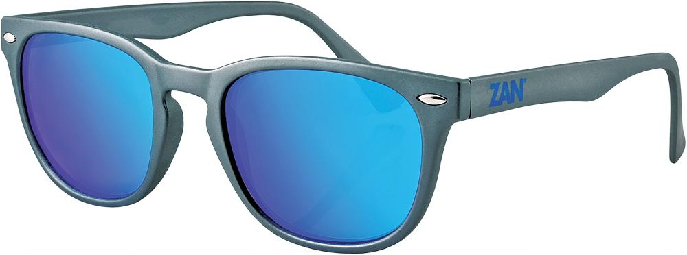 Zan Throwback Nvs Sunglass Matte Gunmetal W/Smoke Cyan