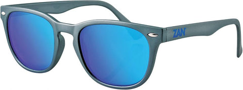 Zan Throwback Nvs Sunglass Matte Gunmetal W/Smoke Cyan