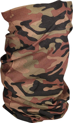 Motley Tube Fleece Lined (woodland Camo-lime Hi-vis)