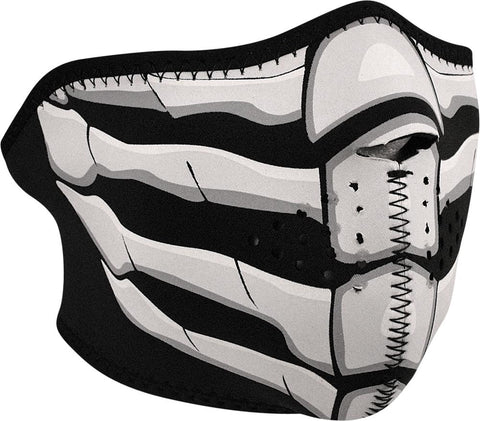 Half Face Mask Glow-in-dark (bone Breath)