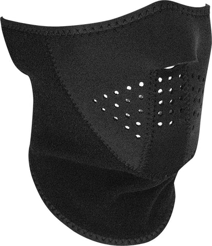 Neo-x Face Mask Solid Black W-fleece Neck