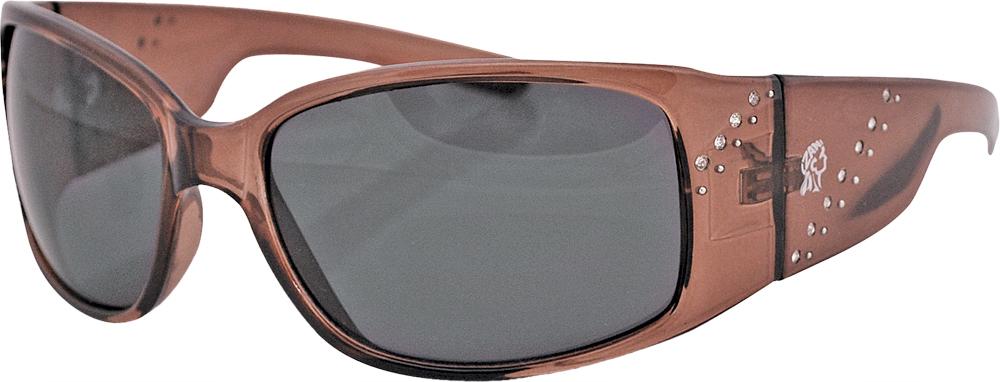 Boise Sunglasses Crystal Brown Smoked Lens