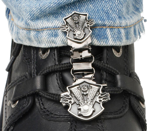 Laced Boot Type (engine-shield)