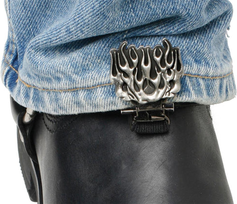 Stirrup-strap Boot Type (flames)