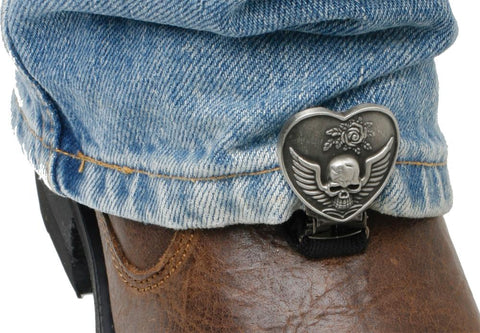 Stirrup-strap Boot Type (heart-skull)