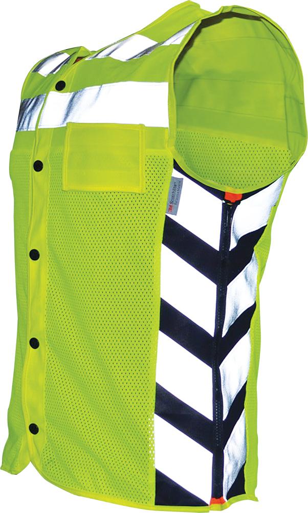 Meshed Up Safety Vest Hi-Vis Green 4X