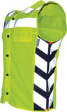 Meshed Up Safety Vest Hi-Vis Green 4X