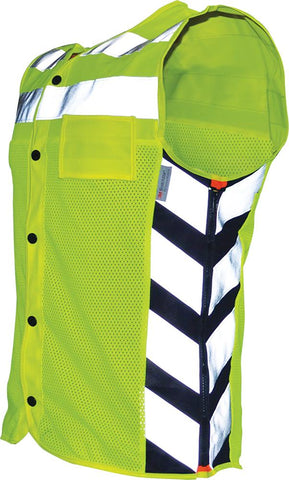 Meshed Up Safety Vest Hi-Vis Green 4X