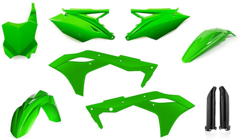 Full Plastic Kit Flo Green