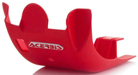 Acerbis Mx Skid Plate Hon Red