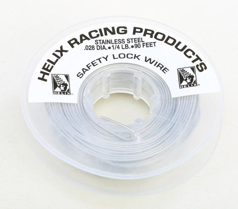 Safety Lock Wire 1-4lb Spool 0.028 Dia