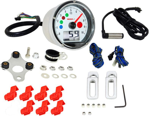 T & T Multi Function Meter (chrome)