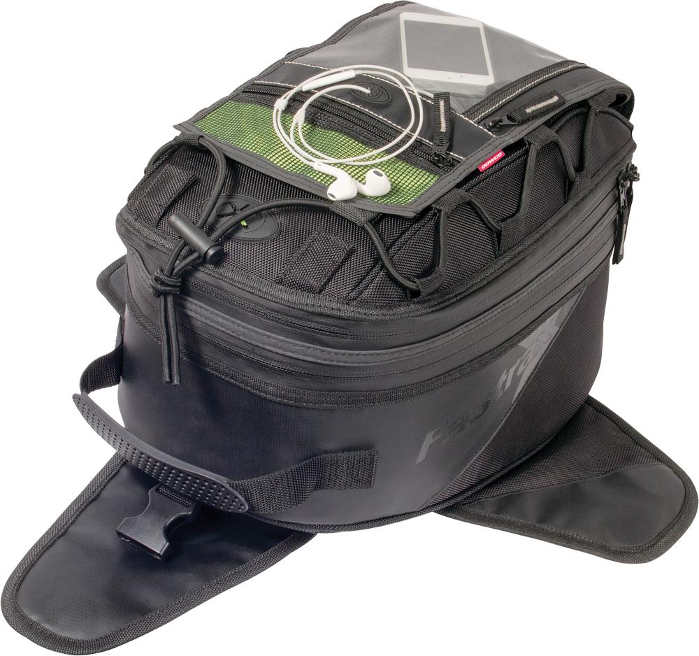 Backroads Large Tank Bag Expands To: 14" X 9.5" X 6"