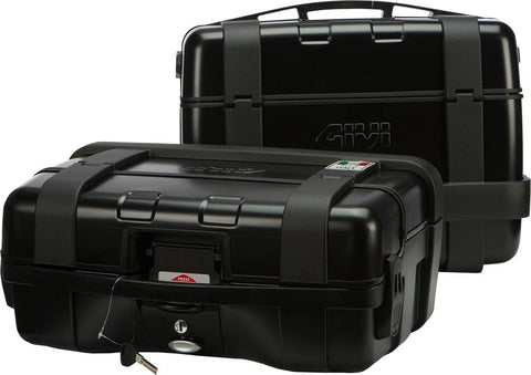 2-pk Givi Trk33b Black Trekker 33 Liter Side Cases