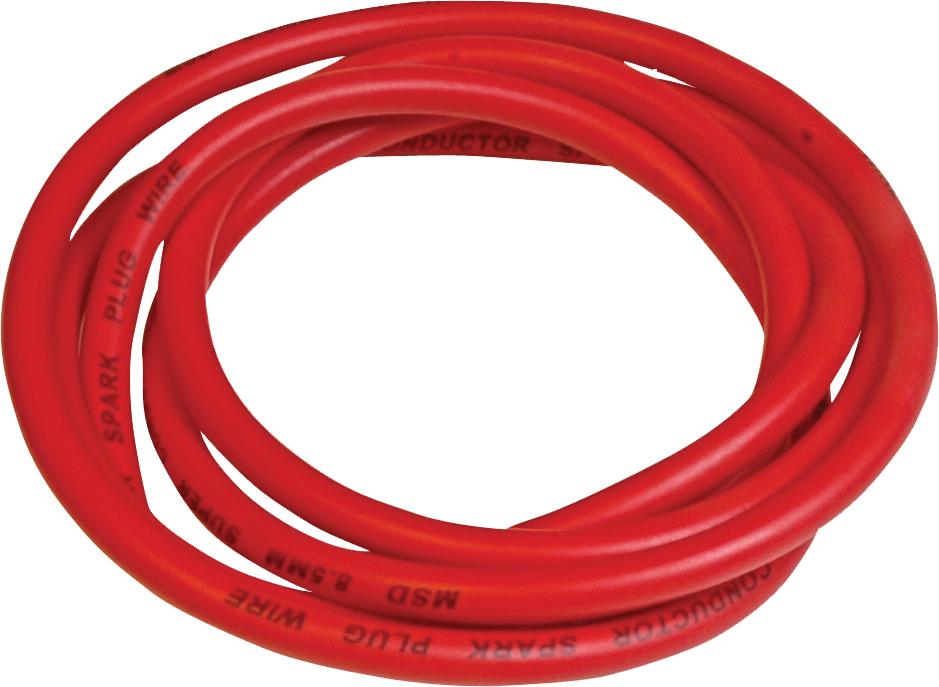 8.5Mm Super Conductor Spark Pl Ug Wire - 6' (Red)