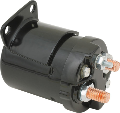 Starter Solenoid - Single Bracket (black)