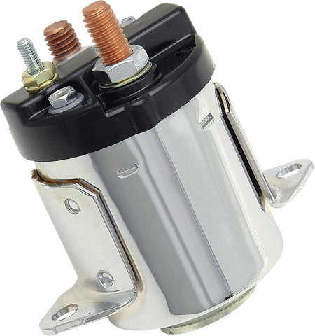 Starter Solenoid - Dual Bracket (chrome)