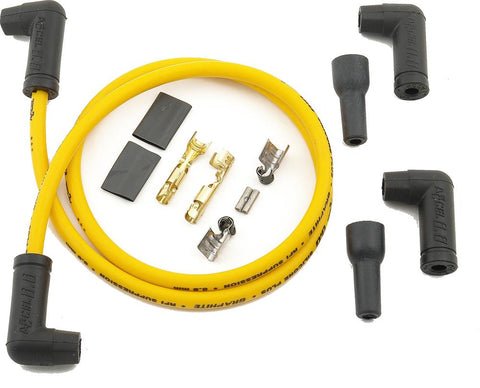 2 Plug Wire Set Yellow 8.8mm