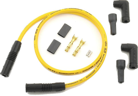 2 Plug Wire Set Yellow 8.8mm