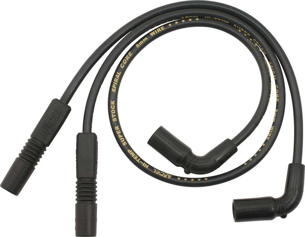 S-s Spiral Core Wire Set Black 8.0mm