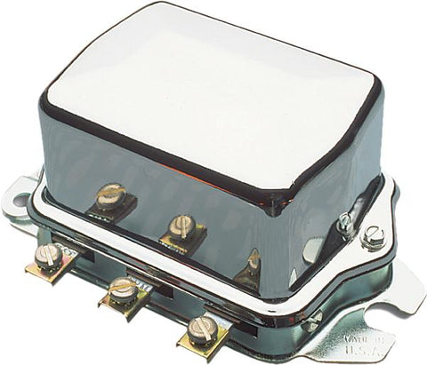 Electro-mechanical Voltage Regulator Chrome 12v