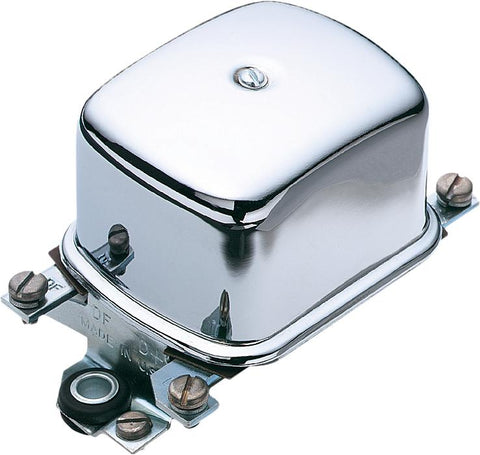 Electro-mechanical Voltage Regulator Chrome 12v