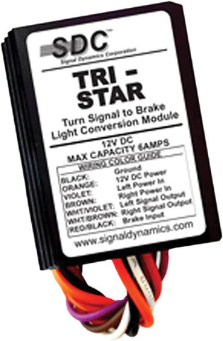 Tri-star Turn Signal To Brake Light Conversion Module