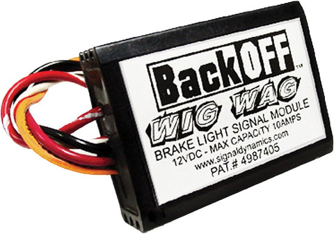 Backoff Wig Wag Brake Light Signal Module 2-1-4x1-5-8x5-8"