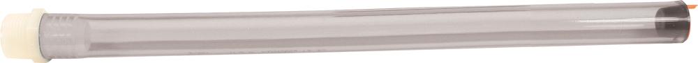 Push-in Plug Filler Hose Clear 12"