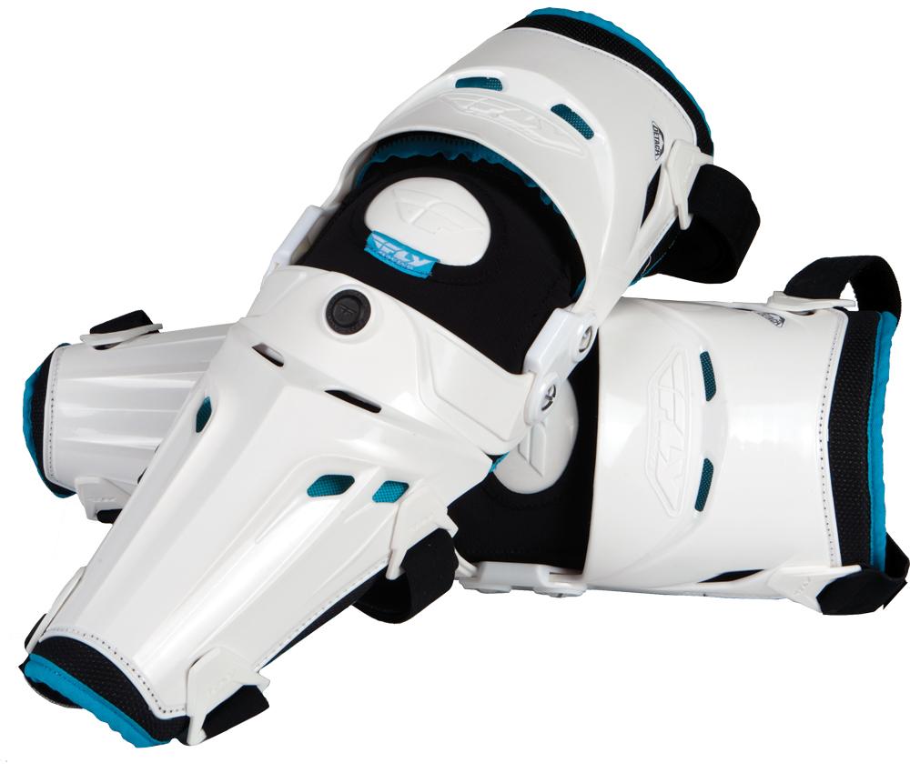 5 Pivot Knee Guards (White)