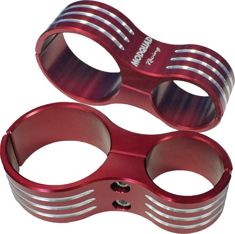 Shock Clamps (red)