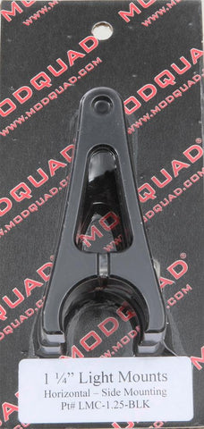 Mq Light Mnt 1.25" Clip Mnt Bl K