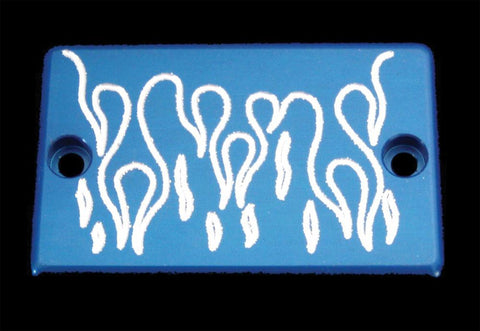 Front Brake Cover (flames  Pol Ished)