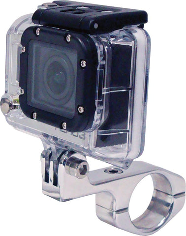 Go Pro Hero 2 Case W-polished Adjustable 0.875" Mount
