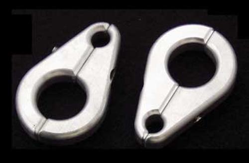 Brake Line Clamp 3-4"arm X 5-1 6"line (silver)