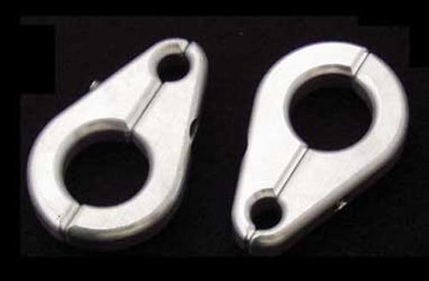 Brake Line Clamp 3-4"arm X 5-1 6"line (silver)