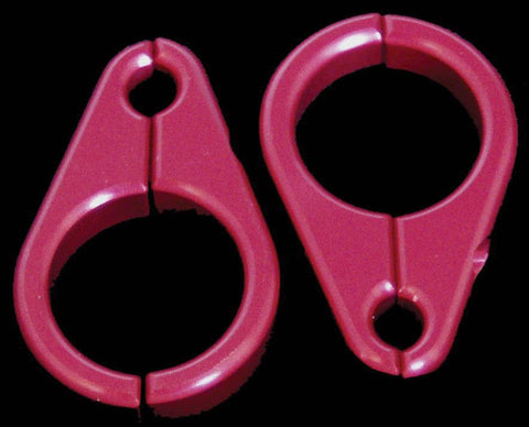 Brake Line Clamp 1"arm X 5-16" Line (red)