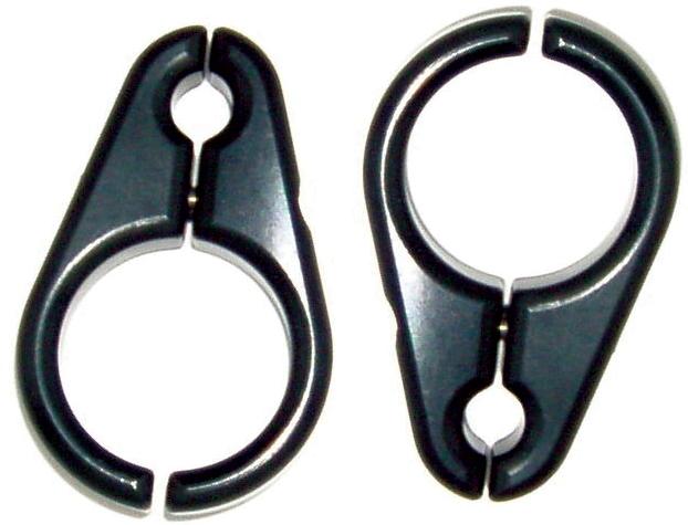 Brake Line Clamp 1"arm X 5-16" Line (black)
