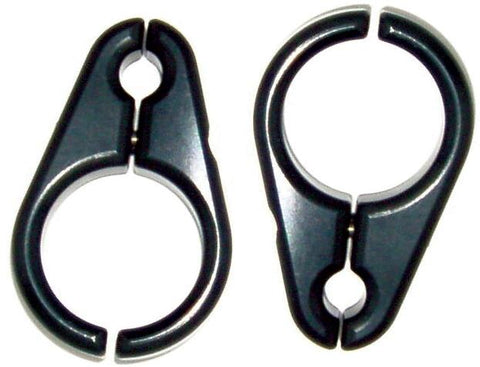 Brake Line Clamp 1"arm X 5-16" Line (black)