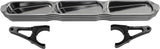 3-Panel Rear View Mirror W/Bezel Orange 2"