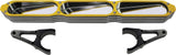 3-Panel Rear View Mirror W/Bezel Orange 2"