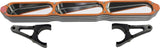3-Panel Rear View Mirror W/Bezel Orange 2"